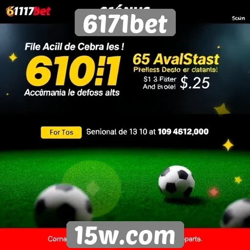 Ofertas de bônus e promoções do 6171bet