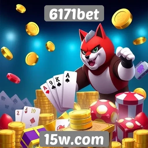 Variedade de jogos disponíveis no 6171bet